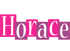 Horace whine logo