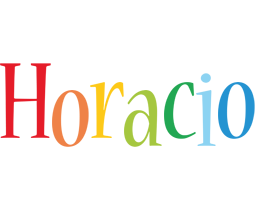 Horacio birthday logo