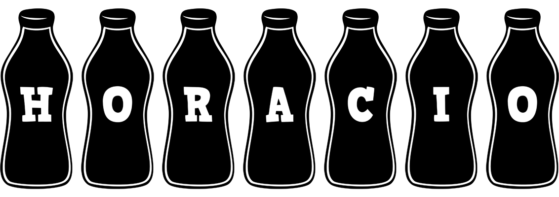 Horacio bottle logo