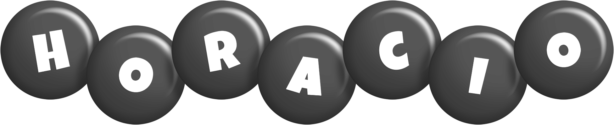 Horacio candy-black logo