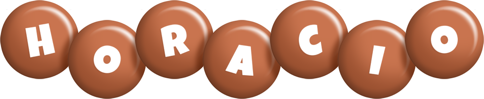 Horacio candy-brown logo