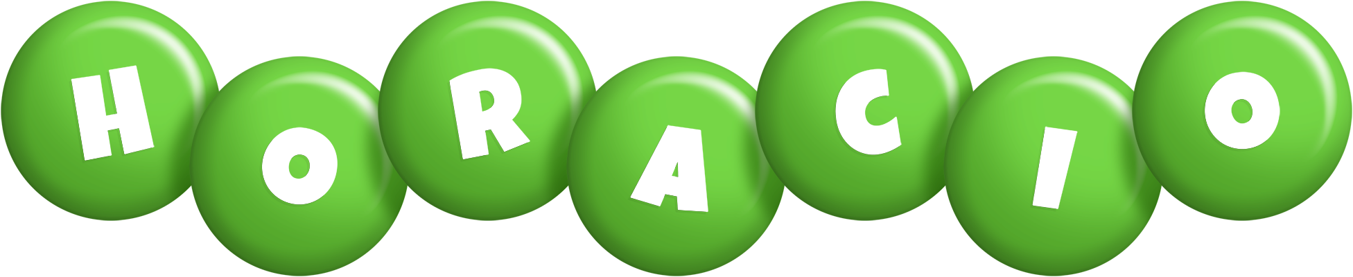 Horacio candy-green logo