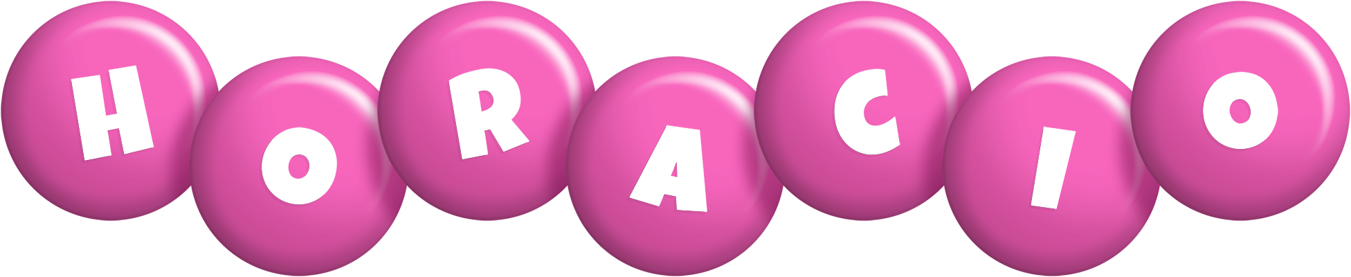 Horacio candy-pink logo