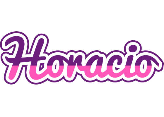 Horacio cheerful logo
