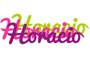 Horacio flowers logo