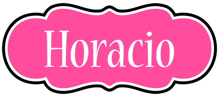 Horacio invitation logo