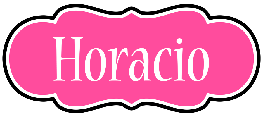 Horacio invitation logo