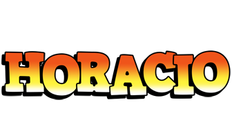 Horacio sunset logo