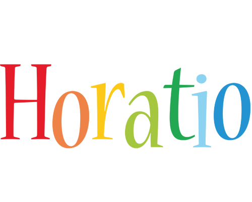 Horatio birthday logo