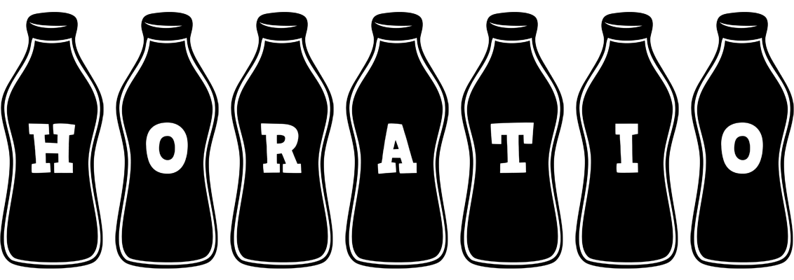 Horatio bottle logo