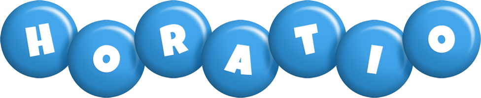 Horatio candy-blue logo