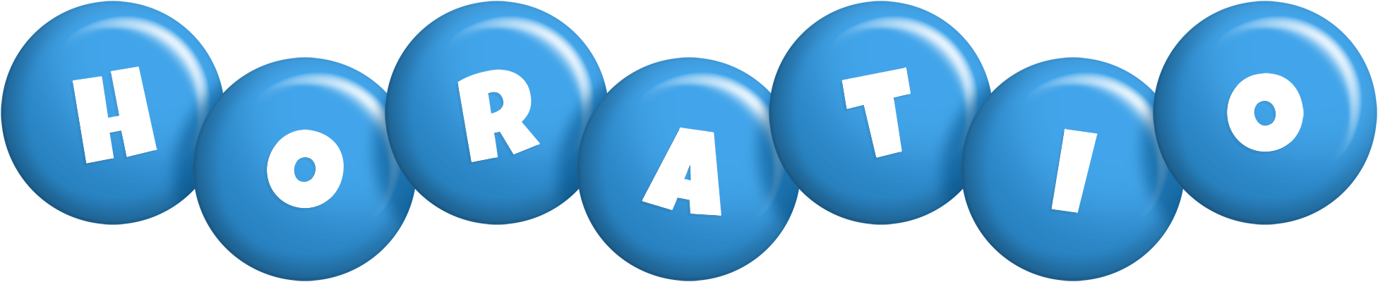 Horatio candy-blue logo