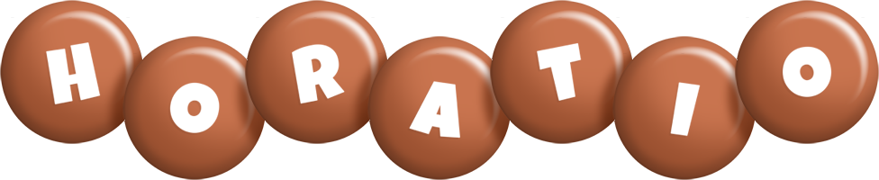 Horatio candy-brown logo