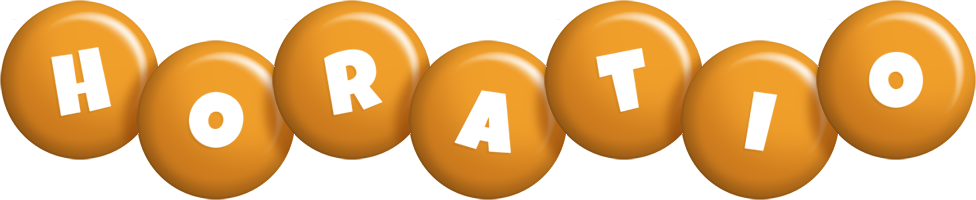 Horatio candy-orange logo