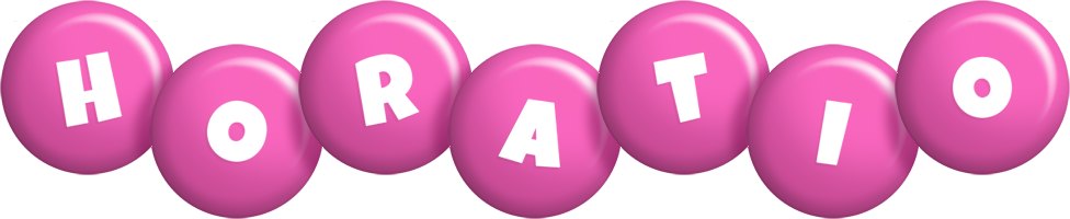 Horatio candy-pink logo