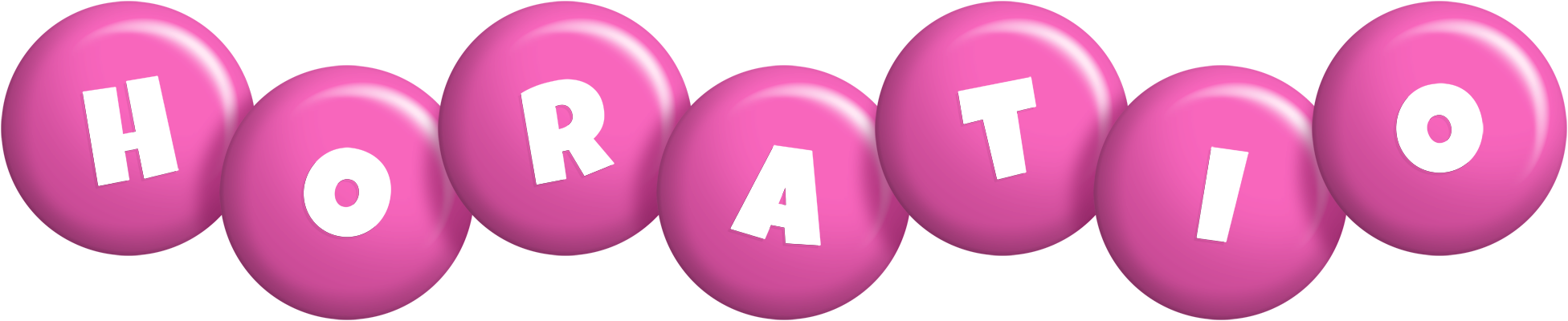 Horatio candy-pink logo