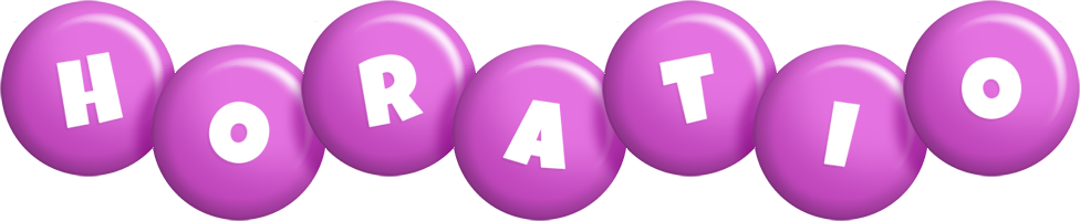 Horatio candy-purple logo