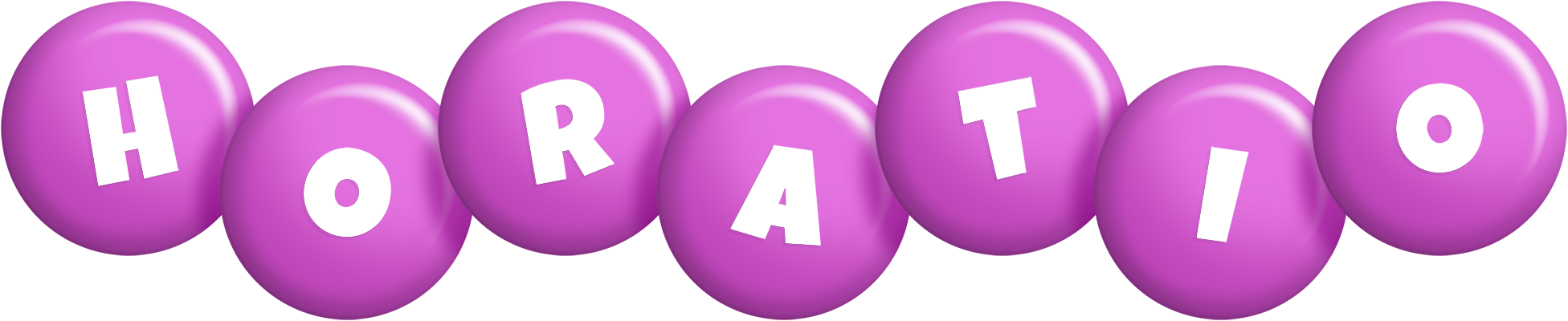 Horatio candy-purple logo