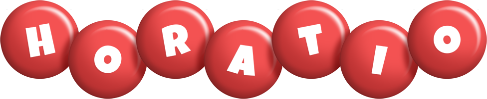 Horatio candy-red logo