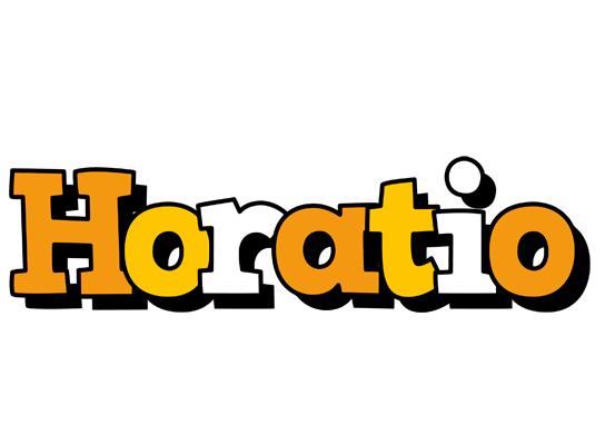 Horatio cartoon logo