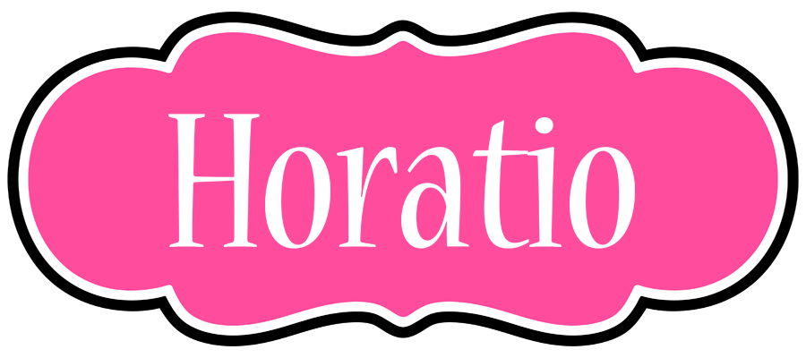 Horatio invitation logo