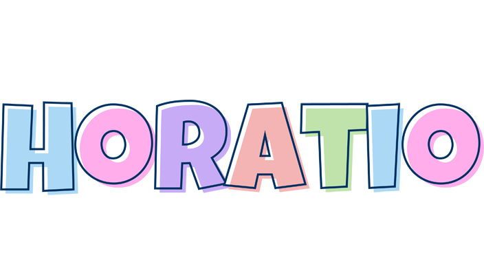 Horatio pastel logo