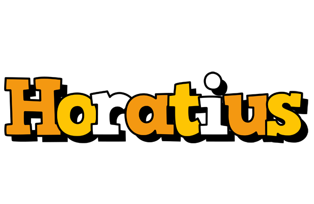 Horatius cartoon logo