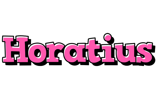 Horatius girlish logo