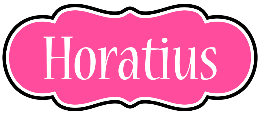 Horatius invitation logo