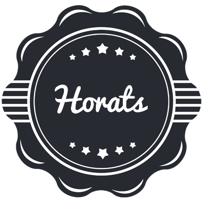Horats badge logo