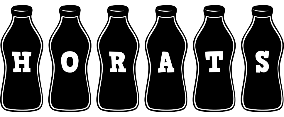 Horats bottle logo