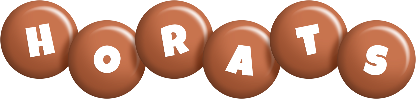 Horats candy-brown logo