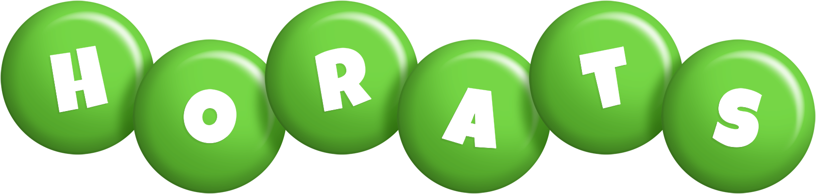 Horats candy-green logo