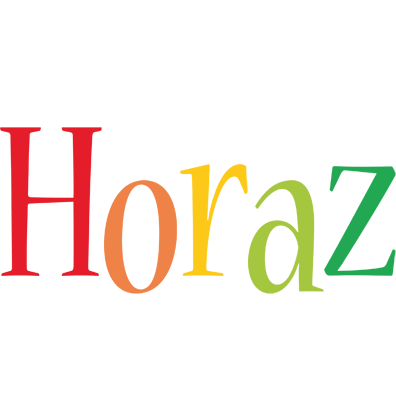 Horaz birthday logo