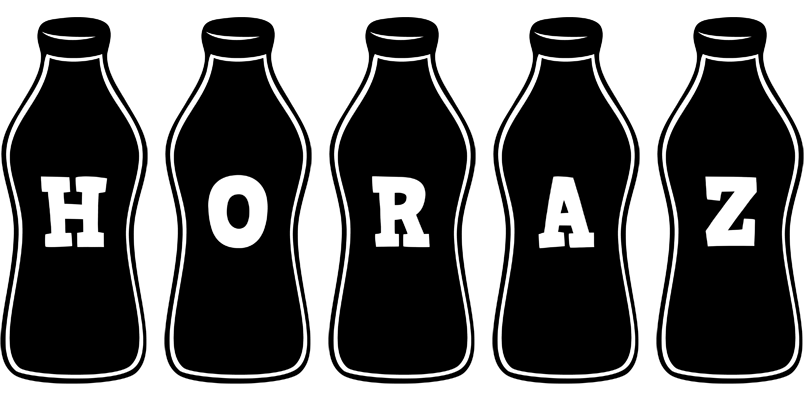 Horaz bottle logo
