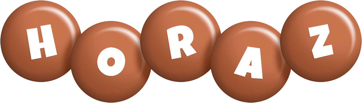 Horaz candy-brown logo