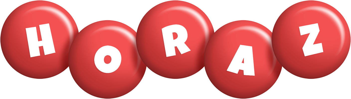 Horaz candy-red logo