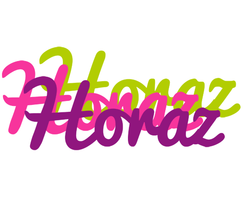 Horaz flowers logo