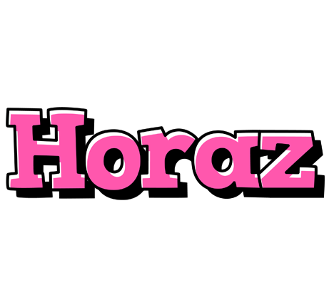 Horaz girlish logo