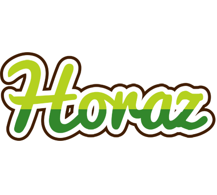 Horaz golfing logo