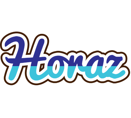 Horaz raining logo