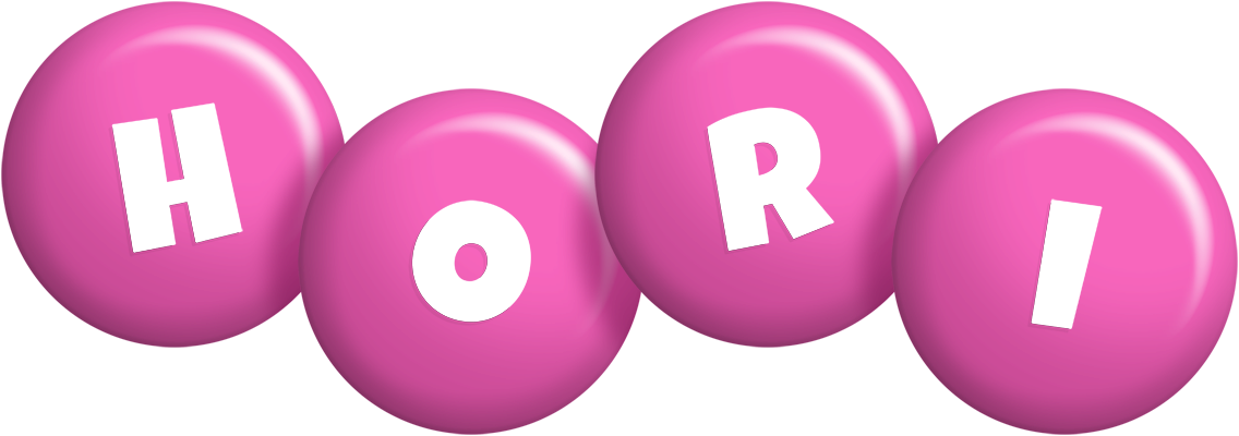 Hori candy-pink logo