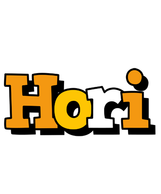 Hori cartoon logo