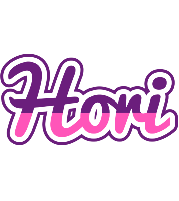 Hori cheerful logo