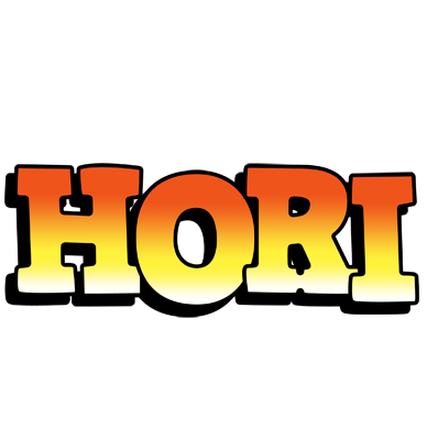 Hori sunset logo