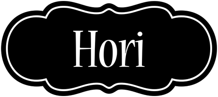 Hori welcome logo