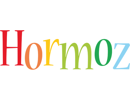 Hormoz birthday logo
