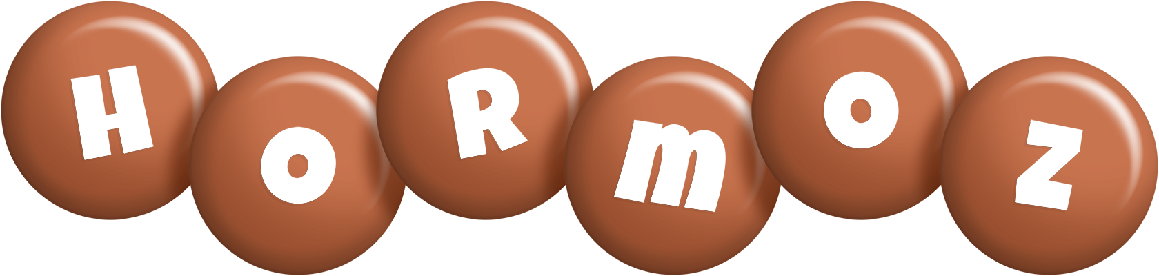 Hormoz candy-brown logo