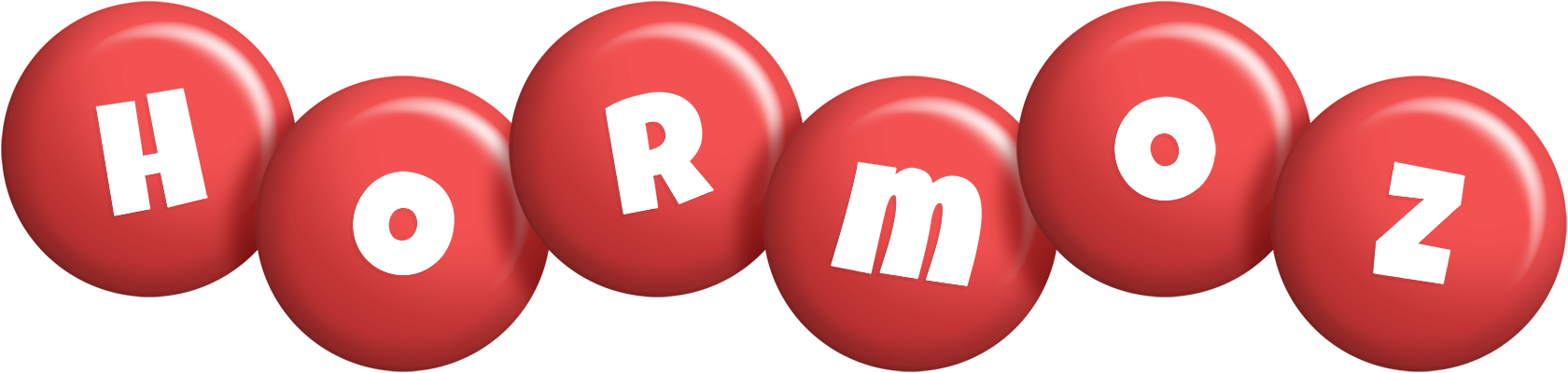 Hormoz candy-red logo