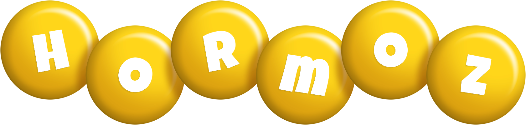 Hormoz candy-yellow logo